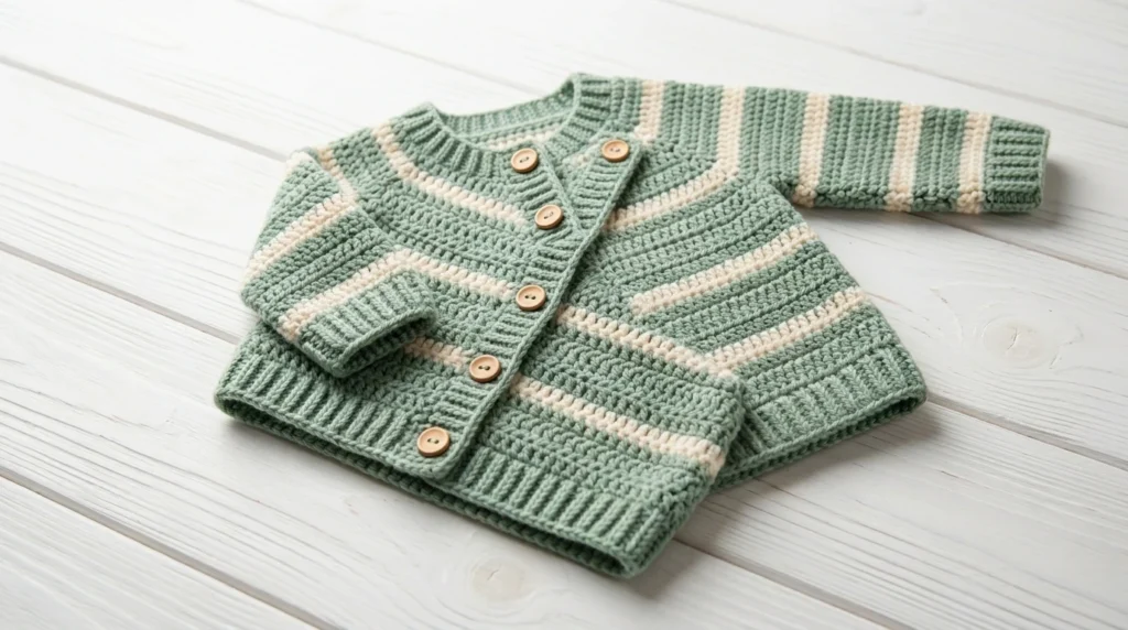 Baby Crochet Cardigan