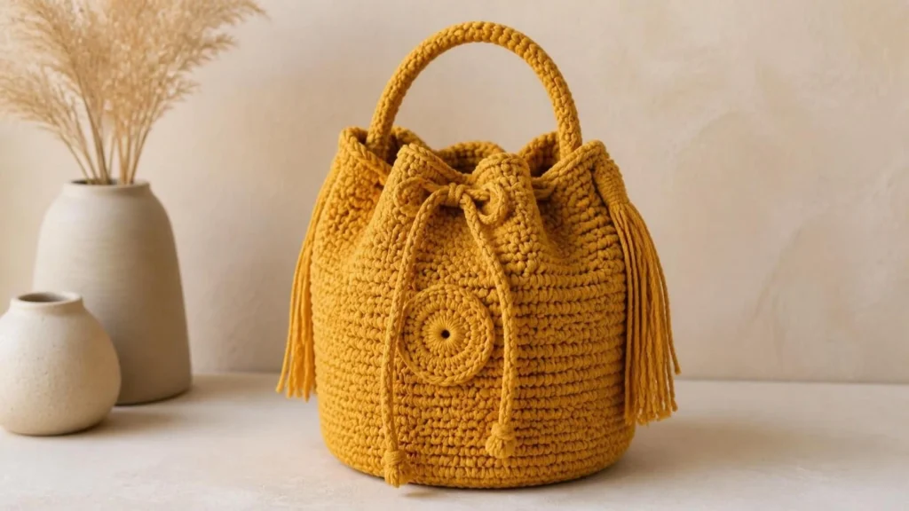 Statement Bucket Bag