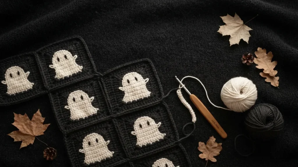 Ghost Granny Square