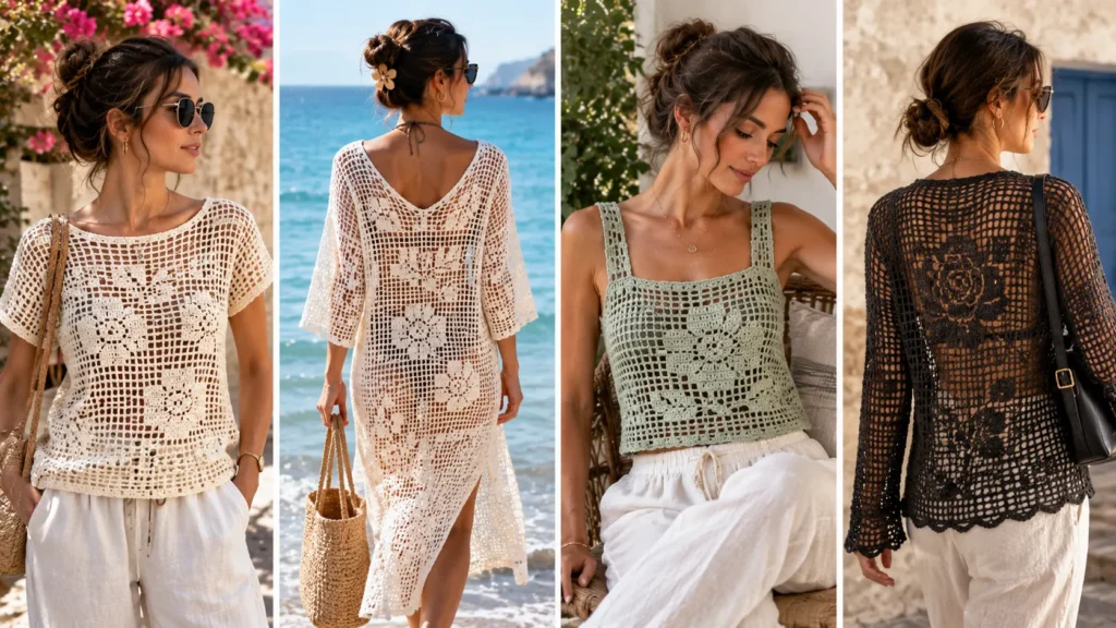 Filet Crochet Wearable