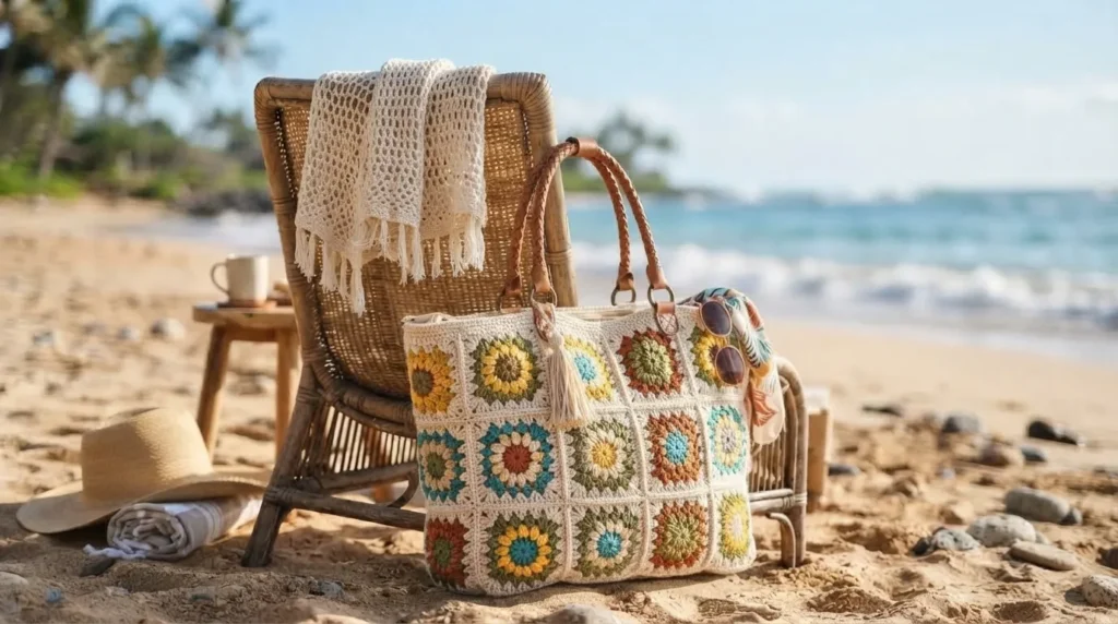 Classic Granny Square Bag