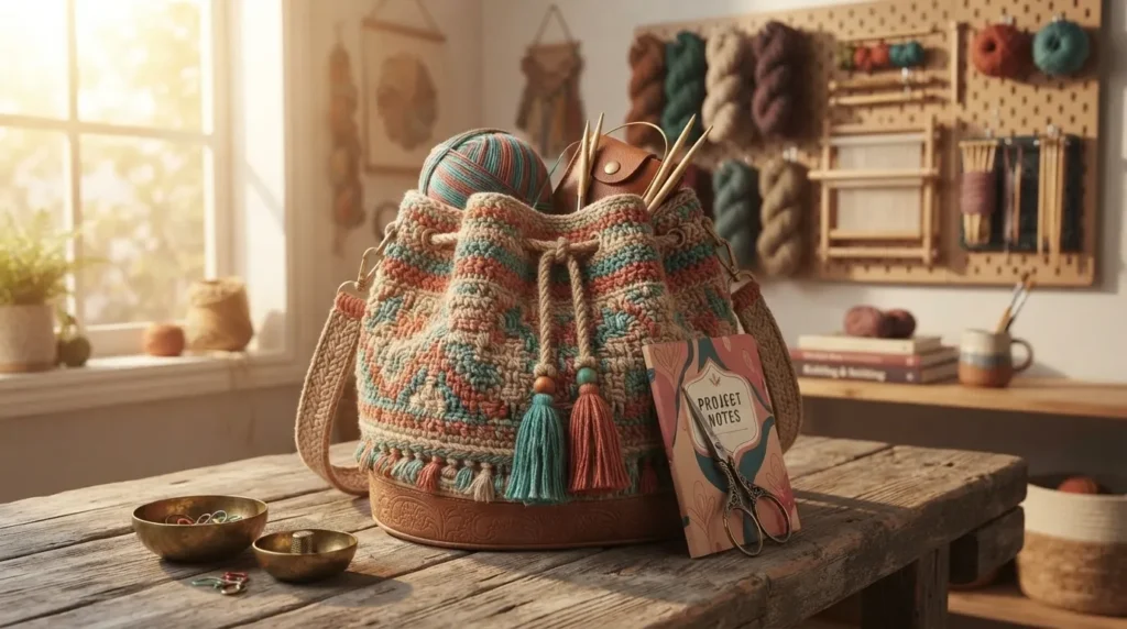 Yarn Project Bag