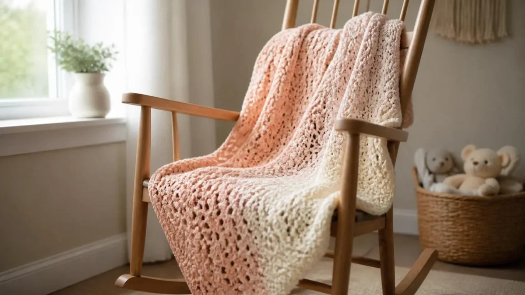 Hexagon Baby Blanket Crochet Pattern