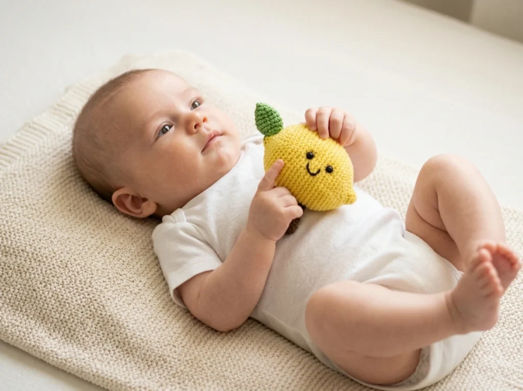Lemon Baby Rattle