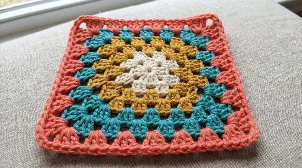 classic granny square crochet pattern for beginners