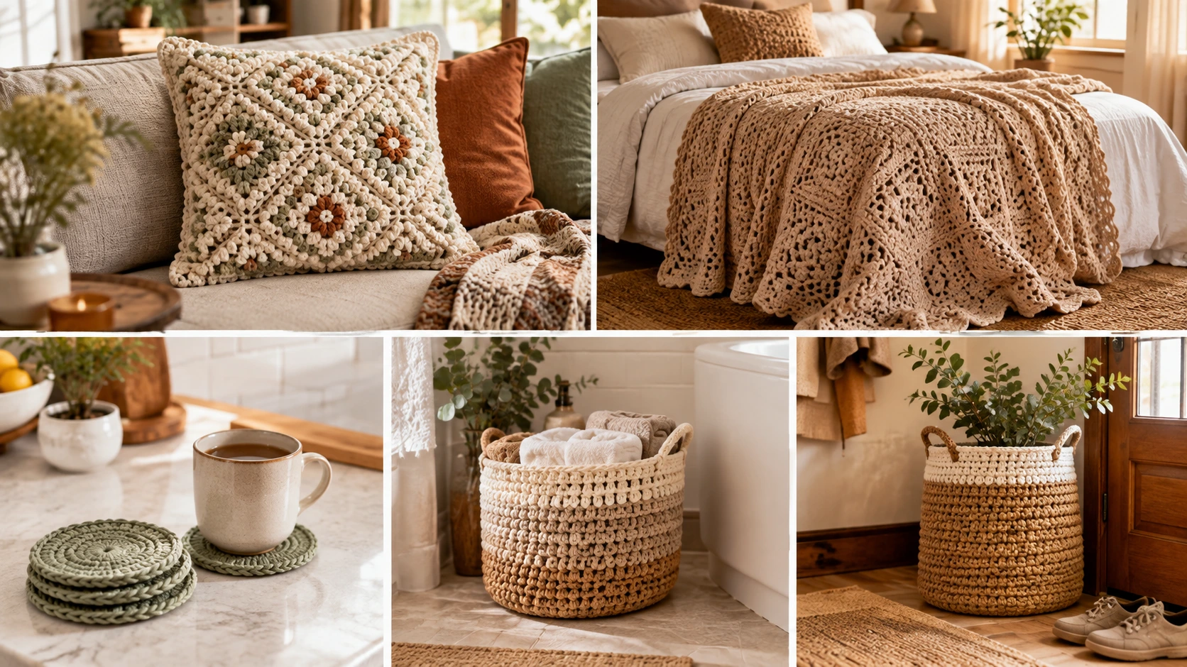 home decor crochet patterns