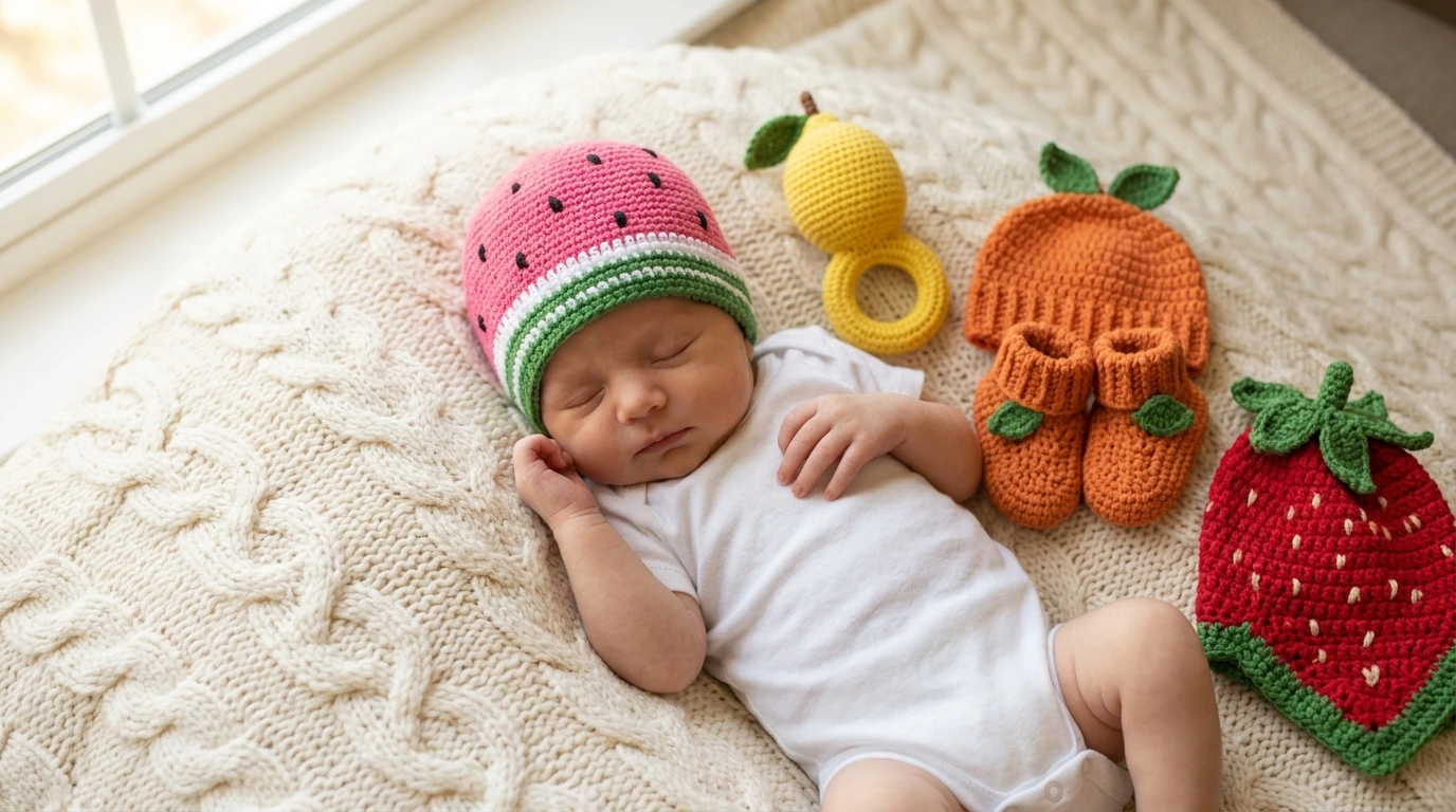 the best 4 baby crochet fruit